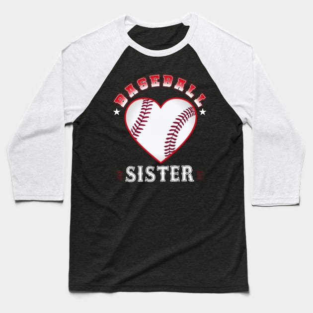 Sister Baseball Team Family Matching Gifts Funny Sports Lover Player Baseball T-Shirt by uglygiftideas